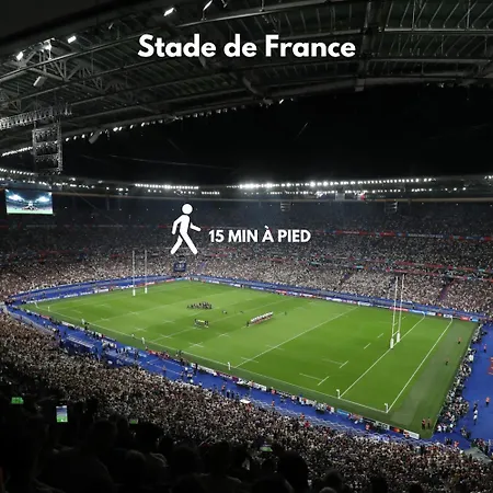 L'atelier Contemporain - Porte De Paris, Stade De France, Aeroport Cdg Apartment *