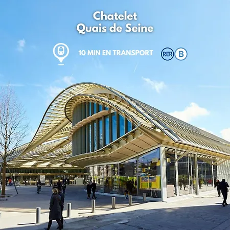 L'atelier Contemporain - Porte De Paris, Stade De France, Aeroport Cdg Apartment